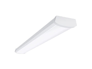 Metalux 4NW35C3R 4' LED Wraparound with Selectable CCT 3500K, 4000K, 5000K, 3500 Lumens, 120-277V