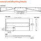 Metalux 24RTC6835 57W 2' x 4' LED Recessed Troffer, 3500K, 7220 Lumens