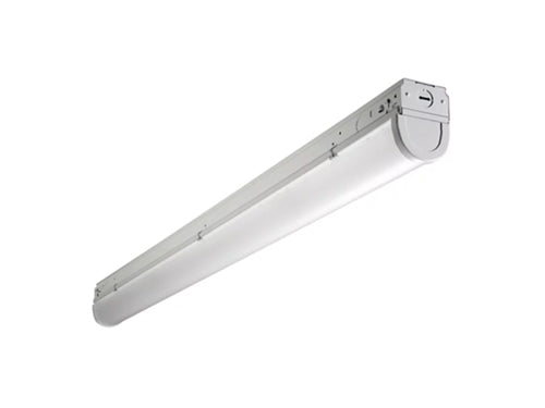 Metalux 4SNLED-LD5-56SL-LW-UNV-L840-CD1-U 4' Linear LED Striplight, Round Full-frost Lens, Narrow, 5600 Lumens, 4000K, 0-10V Dimming