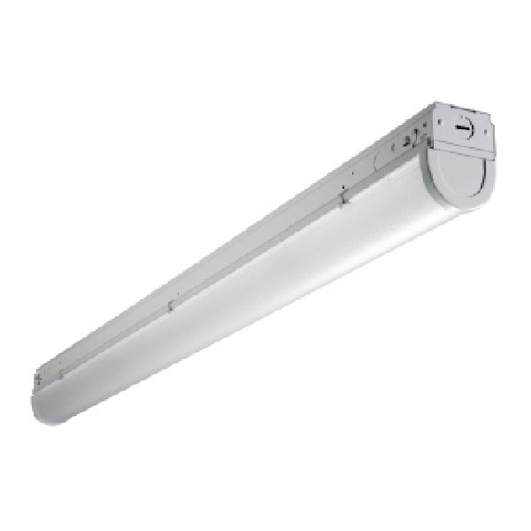 Metalux 8TSNLED-LD5-105SL-LN-UNV-L840-CD1-U82W 8' Linear LED Striplight, Round Semi-frost Lens, Narrow, 10500 Lumens, 4000K, 0-10V Dimming