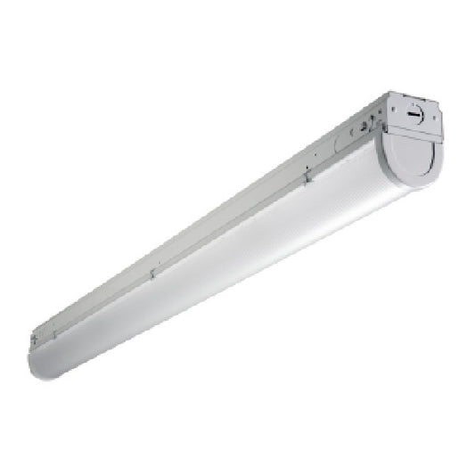 Metalux 4SNLED-LD5-33SL-LW-UNV-L830-CD1-U28W 4' Linear LED Striplight, Round Full-frost Lens, Wide, 3300 Lumens, 3000K, 0-10V Dimming
