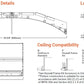 Metalux 24SR-LD2-39-C-UNV-L835-CD1-U 2'x4' SkyRidge LED, WaveStream, 3900 Lumens, 85 CRI, 3500K, UNV 0-10V 1%-100% Dimming