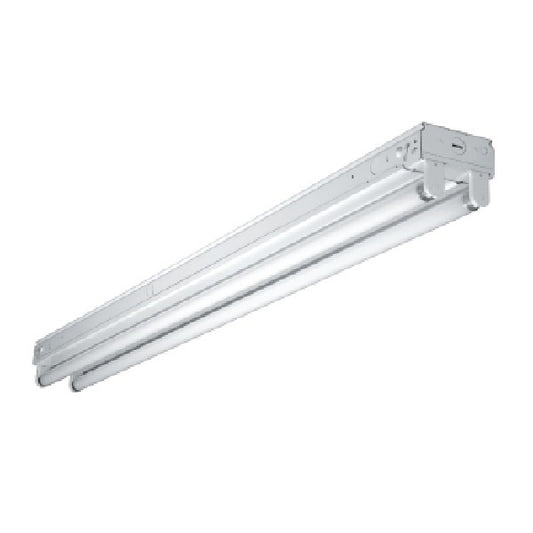 Metalux 8TSSF-232-UNV-EB81-U 8' Tandem Standard Strip, 2 Lamp, Electronic Ballast, T8, Flip-up Sockets