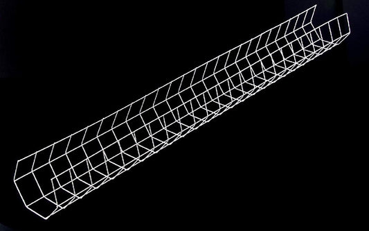 Metalux WG/SSF-4FT-B 4' White Wire Guard for Use with SSF Series Only