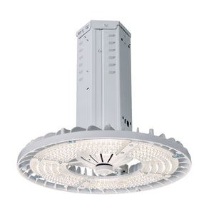 Metalux SSLED-LD5-24-HT-M-UNV-L840-CD2-TCB/SHK-U LED Round High Bay, 24000 Lumens, Standard Ambient, Medium Distribution, 120-277V, 4000K, 0-10V Dimming, 2 Drivers, Top Connector Box with Die-cast