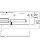 Metalux VHB-24-N-UNV-L850-CD-U 134W Value High Bay, 24000 Lumens, Narrow Distribution, 120-277V, 5000K, Dimmable