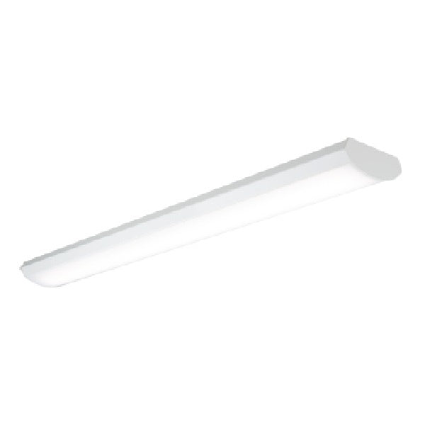 Metalux 4WPLD4040R 42W 4' Low Profile LED Utility Wraparound, 4000K, 4460 Lumens, 120-277V, Triac Dimming to 10%