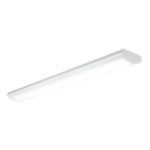 Metalux 4WPLD4040R 42W 4' Low Profile LED Utility Wraparound, 4000K, 4460 Lumens, 120-277V, Triac Dimming to 10%