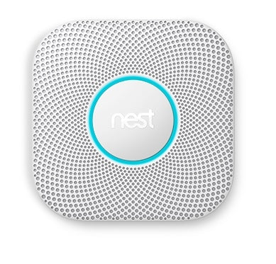 Nest S3004PWBUS Protect Smoke and CO alarm 2nd Genereration Pro, Battery Powered, White