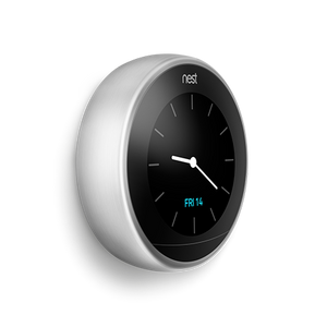 Nest T3008US Learning Thermostat 3rd Generation, Stainless Steel