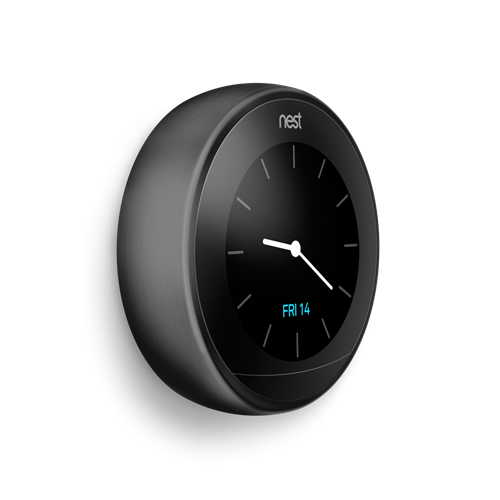 Nest T3016US Learning Thermostat 3rd Generation, Carbon Black