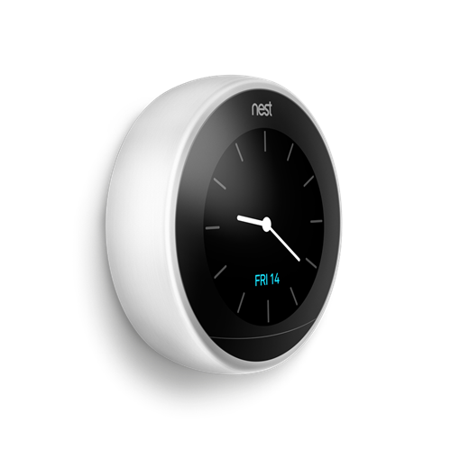 Nest T3017US Learning Thermostat 3rd Generation, White