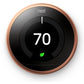 Nest T3021US Learning Thermostat 3rd Generation, Copper