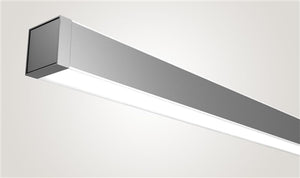 Peerless SQM4 LSL 16FT MSL8 80CRI 40K I500LMF 800LMF DARK ZT 277 2EC SCT F1/240A C032 DU BLK Linear LED 16ft, 8' Section, 80 CRI, 4000K, 500 Indirect LED Output, 800 Direct LED Output, Dim to <1%, 0-10V, 277V, Gloss White with Options