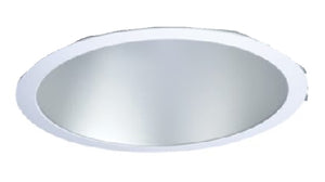 Portfolio 8LBW1LI 8" Reflector, Wide Spun Aluminum, Self-Flanged, Specular Clear Finish