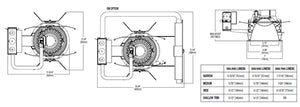 Portfolio EU6B10208027 6" LED Module, 80CRI, 2700K