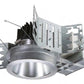 Portfolio LD4C109030D010N0H 4" LED Round Downlight, 1000 Lumens, 90 CRI, 3000K, 0-10V Dimming, 1% to 100%, 120V-277V, Narrow, Spun Aluminum Trim, White Polymer Trim Ring, Semi-Specular Clear Trim