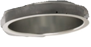 Prescolite 8MD8LFL35CL 8" Alzak Reflector, 8000 Lumens, 35 Degrees Cutoff, Specular Reflector, Clear Alzak, Clear Lens Over LED, Wet Location