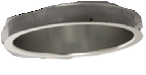 Prescolite 8MD8LFL35CL 8" Alzak Reflector, 8000 Lumens, 35 Degrees Cutoff, Specular Reflector, Clear Alzak, Clear Lens Over LED, Wet Location