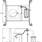 Prescolite IBX4QL-120 4" IC Airtight Downlight Housing, 120V