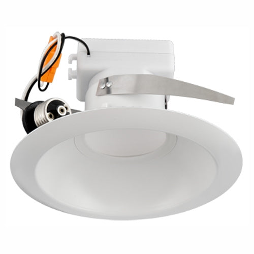 Prescolite LB6LEDA10L30K-WH 6 inch New and Existing Construction 13W LED Downlight Module, 1000 Lumens, Wet Location, 120V, 3000K, 80 CRI, White Color