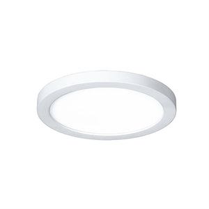 Prescolite LBSE-4RD-30K8-WH 4" Round LED Edge-Lit Direct J-Box Mount Downlight, 120-277V, 0-10V Triac/ELV Dimming, 750 Lumens, 4000K, 80 CRI, White