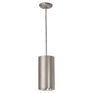 Prescolite LCC6LED-P-14L-35K-8-WFL45-WC-WH 6" Pendant Mount LED Cylinder , 1400 Lumens, 80+ CRI, 0-10V Dimming, 45 Degree Cutoff, Painted White Cone Reflector, Matte White Finish