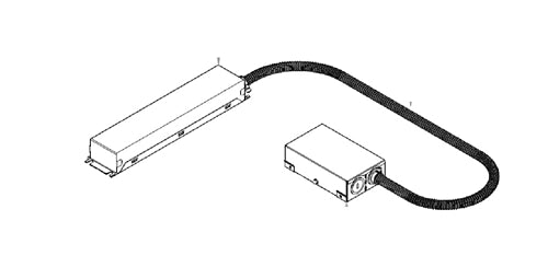 Prescolite LDEMBBKIT Emergency Battery (CEC T20 Compliant) Kit, Remote Test Switch