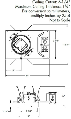 Prescolite LF6SL-6LFSL20L40K8WT LED Recessed Lighting