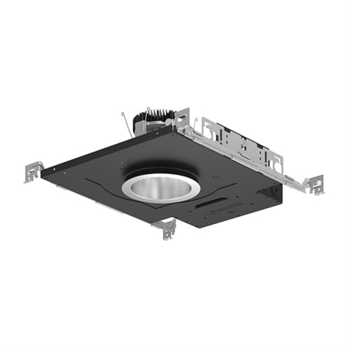 Prescolite LTR-4RD-T SL-30K-9-WD-SS 4" Round Downlight Light Engine/Trim Assembly, Standard Lumen, 3000K, 90 CRI, Wide Distribution, Semi-Specular Reflector