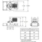 Prescolite MD8LED8L40K8 8" LED Housing, 8000 Lumens, 4000K, 80 CRI, 120-277V, 0-10V