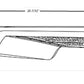 RAB A17-4T100 100W LED Area Light, 5000K (Cool), 13928 Lumens, 70 CRI, 120-277V, Type IV Distribution, Dimmable Bronze Finish