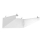 RAB A22-150/200HSW House side shield fpor A22 series, White