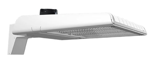 RAB A22-4T150W LED Area Light 150/120/100W, Type IV Distribution, Adjustable Mount, 3000K, 4000K and 5000K Color, 120-277V, 0-10V Dimming, White