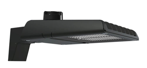 RAB A22-5T70 LED Area Light 70/60/50W, Type V Distribution, Adjustable Mount, 3000K, 4000K and 5000K Color, 120-277V, 0-10V Dimming, Bronze