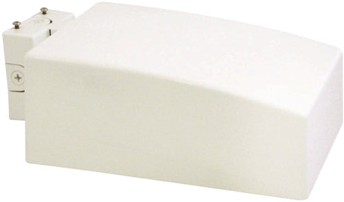 RAB AJF52FXQTW/PC2 52W Compact Fluorescent AJ Flat Wall Mount Area Light, 277V Photocell, 12000 Lamp Life, Type II Distribution, White Finish
