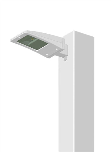 RAB ALED13W LED 13W Area Light, No Photocell, 5000K (Cool), 1064 Lumens, 66 CRI, White Finish
