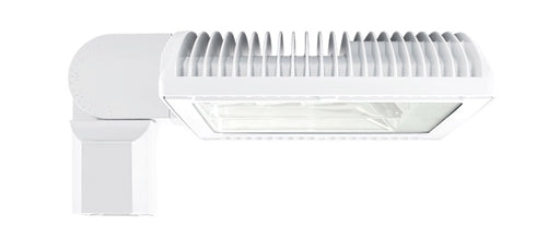 RAB ALED3T125SFNW/480 125W LED Area Light, Type III Distribution, Slipfitter Mount, No Photocell, 4000K (Neutral), 10139 Lumens, 82 CRI, 480V, Standard Operation, White Finish