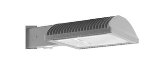 RAB ALED3T150NRG/D10/WS4 150W LED Area Light with Multi-Level Motion Sensor, Type III Distribution, Pole Mount, 4000K (Neutral), 10034 Lumens, 82 CRI, 120-277V, Dimmable Operation, Not DLC Listed, Gray Finish