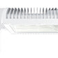 RAB ALED3T150SFYW/PCS 150W LED Area Light, Type III Distribution, Slipfitter Mount, 120V Swivel Photocell, 3000K (Warm), 10345 Lumens, 81 CRI, 120V, Standard Operation, White Finish