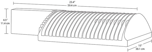 RAB ALED3T150YW 150W LED Area Light, Type III Distribution, Pole Mount, No Photocell, 3000K (Warm), 10345 Lumens, 81 CRI, 120-277V, Standard Operation, White Finish