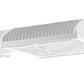 RAB ALED4T125YW/D10/WS4 125W LED Area Light with Multi-Level Motion Sensor, Type IV Distribution, Pole Mount, 3000K (Warm), 10295 Lumens, 81 CRI, 120-277V, Dimmable Operation, Not DLC Listed, White Finish