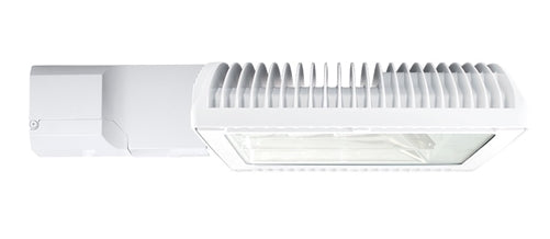 RAB ALED4T78YW/BL LED 78W Type IV Area Lights, Pole Mount, 3000K (Warm), 5968 Lumens, 82 CRI, Bi-Level Operation, Not DLC Listed, White Finish