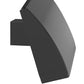 RAB ALED52Y/BL 52W LED Standard Area Light, 3000K (Warm), 4430 Lumens, 80 CRI, Bi-Level Operation, DLC Listed, Bronze Finish