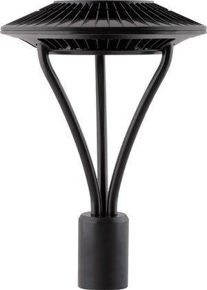 RAB ALED5T26N 26W LED Type V (Circular) Area Light, No Photocell, 4000K (Neutral), 2344 Lumens, 82 CRI, 120-277V, Standard Operation, Bronze Finish