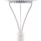 RAB ALED5T78YW/480/PCT4 78W LED Type V (Circular) Area Light, 480V Twistlock Photocell, 3000K (Warm), 5629 Lumens, 81 CRI, 120-277V, Standard Operation, White Finish