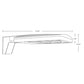 RAB ALEDS2T 80W Field-Adjustable LED Area Light, 5000K, 5812/8081/10917 Lumens, 82/82/81 CRI