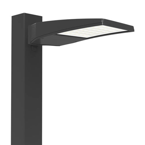 RAB ALEDXS Small LED Field Adjustable Area Light, 32/24/16W, 3000/4000/5000K, 2020-4151 lumens, 82 CRI, Bronze Finish