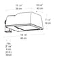 RAB ALS400SFQT 400W High Pressure Sodium AL Slipfitter Mount Area Light, 24000 Lamp Life, Type II Distribution, Bronze Finish