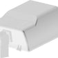 RAB ALS400SFQTW 400W High Pressure Sodium AL Slipfitter Mount Area Light, 24000 Lamp Life, Type II Distribution, White Finish